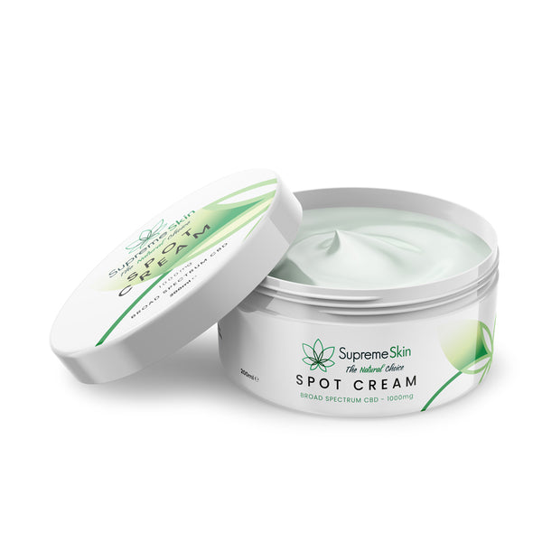 CBD Spot Cream 200ml (1000mg CBD) SupremeCBD