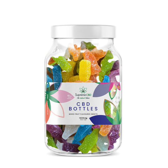 CBD Large Gummy Bottles (1600mg)