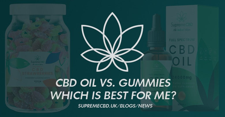 CBD Oil Vs Edibles - Which Is Right for Me?