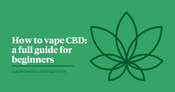 How to vape CBD: A full guide for beginners