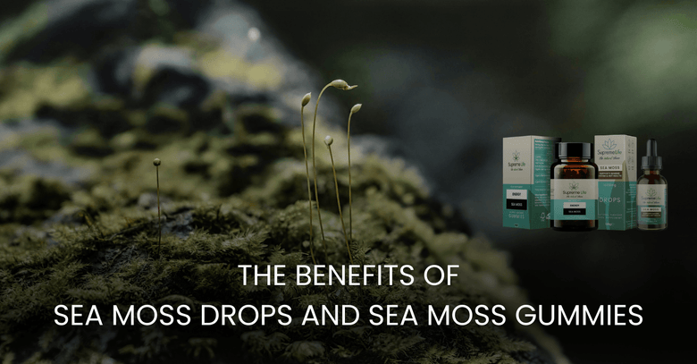 The Benefits of Sea Moss Drops and Sea Moss Gummies