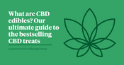 A green background with the Supreme CBD logo to the right of the image with white text to the left saying 
