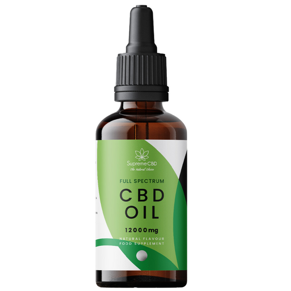 CBD Oil 100ml (12000mg) – SupremeCBD