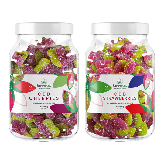 Super Strength Duo: 4800mg Strawberries and Cherries