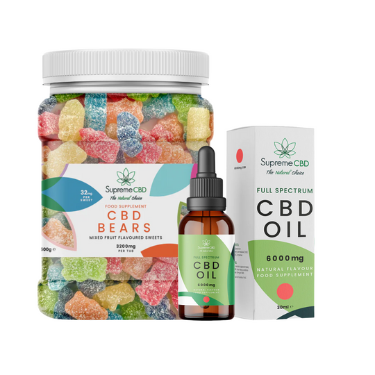 EXCLUSIVE: 6000mg Oil with FREE 3200mg Gummies