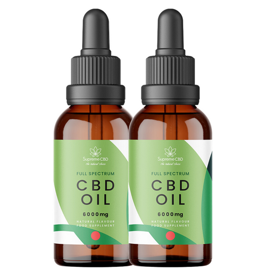 Buy One Get One FREE - CBD Oil 30ml (6000mg)