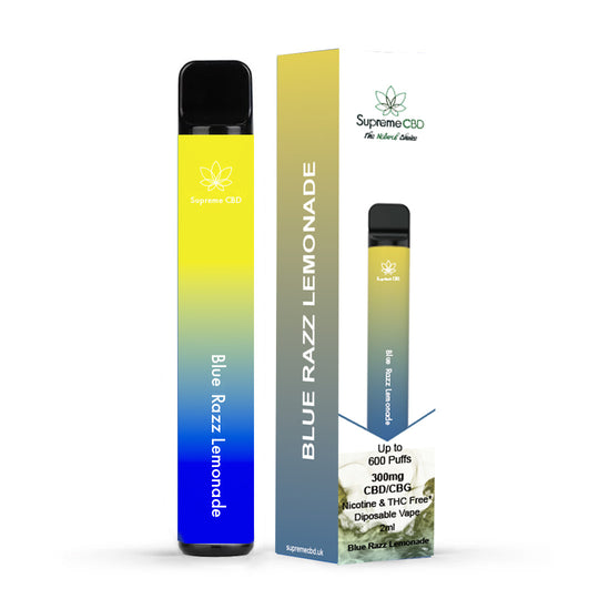 CBD Disposable Vape - Blue Razz Lemonade (300mg)