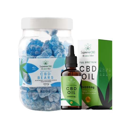 EXCLUSIVE: 24000mg Oil with Limited Edition Blue Bears (4800mg)