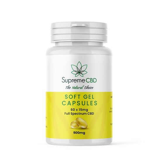 CBD Gel Capsules 900mg