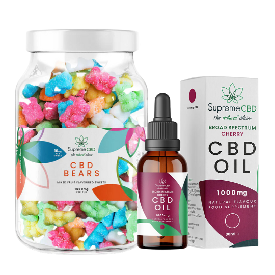 Broad Spectrum Starter Bundle - FREE 1600mg Bears