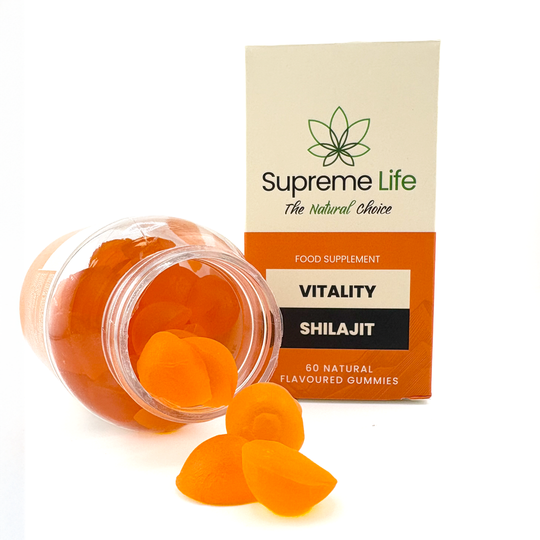Shilajit Gummies - 60x Orange Flavour Gummies