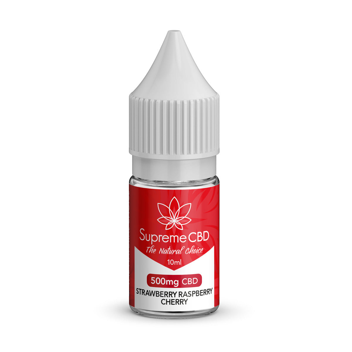 Strawberry Raspberry Cherry CBD Vape Juice 10ml (500mg) SupremeCBD Strawberry Raspberry Cherry CBD Vape Juice 10ml (500mg) SupremeCBD