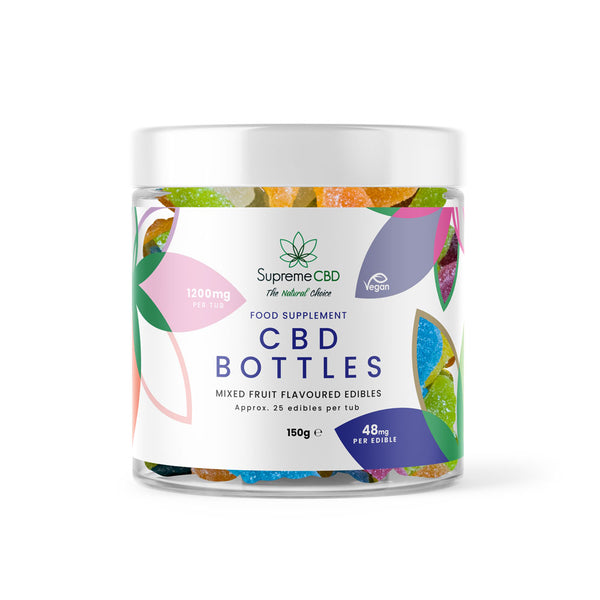 CBD Gummy Bottles (1200mg) – SupremeCBD