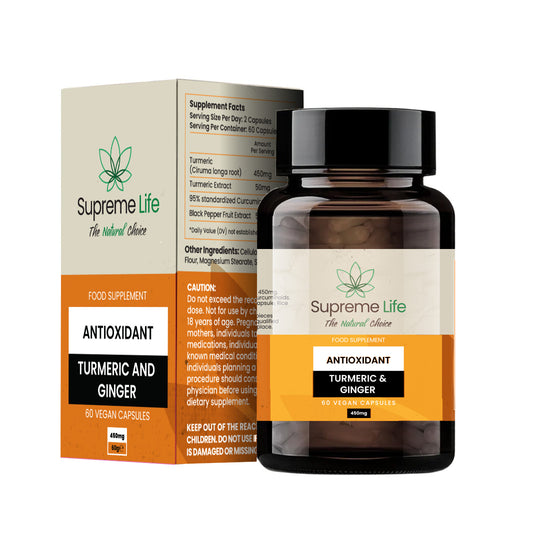 Turmeric Ginger Capsules (60x Capsules)