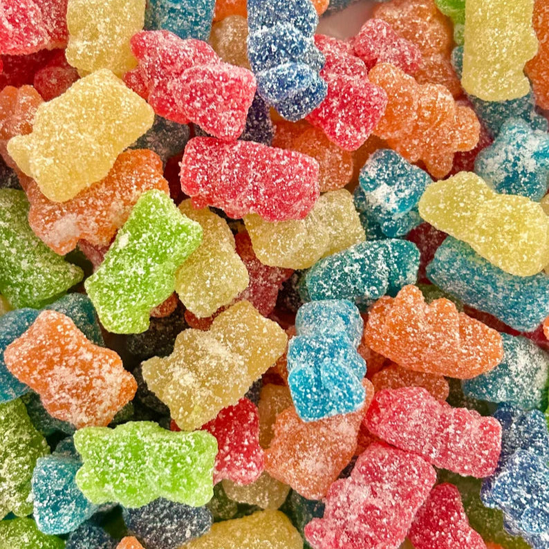 Supreme CBD gummy bears new formula jar product shot