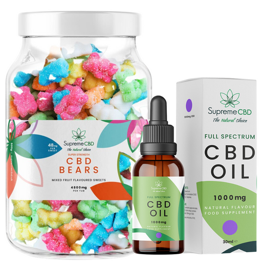 CBD Oil With FREE 4800mg Gummies